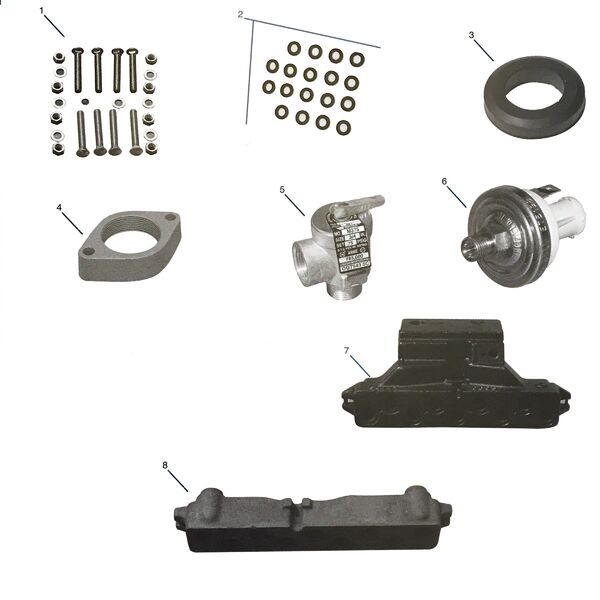 Jandy heating Parts Diagram