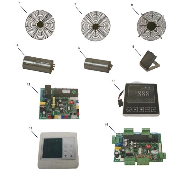 PLastica HeatSeeker heat Pump Parts Diagram