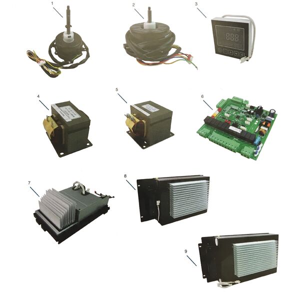 PLastica Inverter Heat Pump Parts Diagram