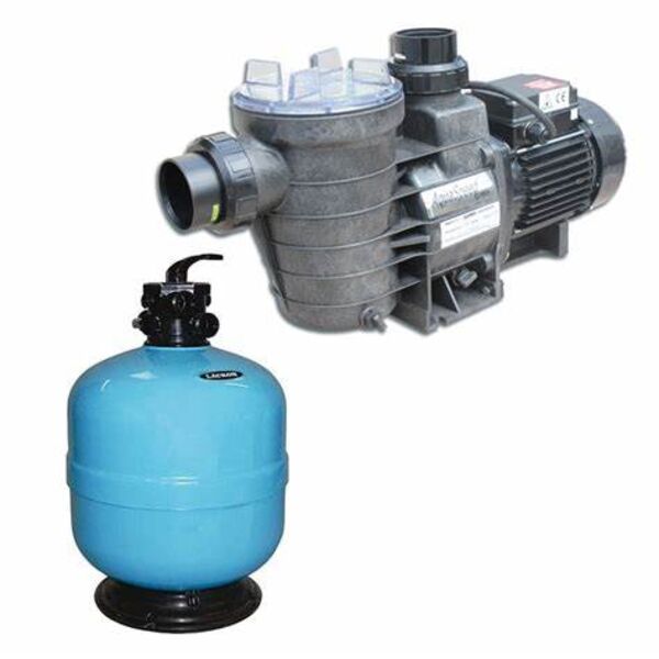 Swimming Pool Pump & Filter Combos, Pentair Azur sand filter and pump