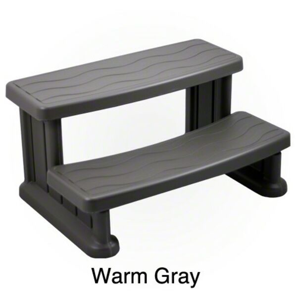 Cover Valet Spa Side Step   Warm Grey