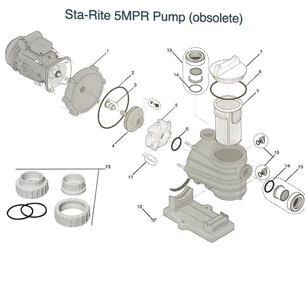 Sta Rite 5MPR Pump Diagram