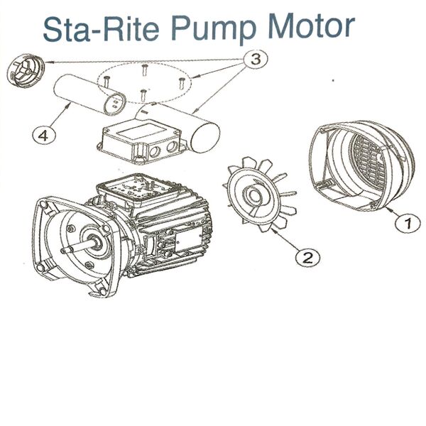 Sta Rite Pump Motor Parts Diagram